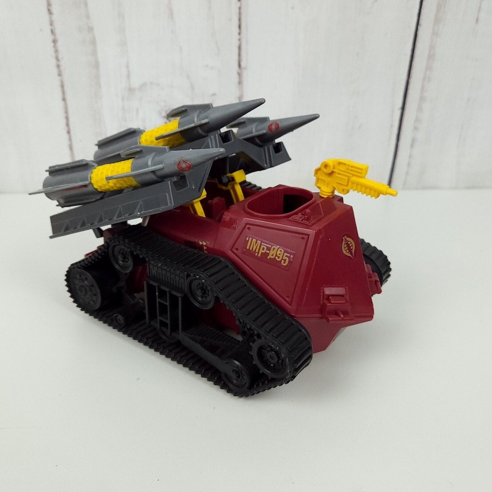 GI Joe ARAH Cobra IMP 1988 Hasbro Missile Tank Vehicle Near Complete